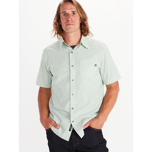 Marmot Aerobora Clothes - Mens Shirts Green CA9561238 Canada